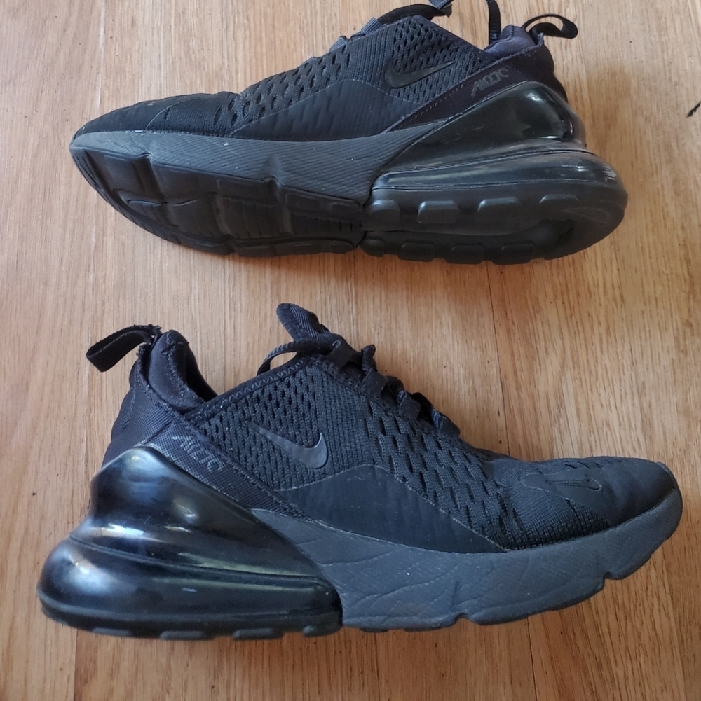 Nike air 270 black  sneakers siize 4Y - Picture 7 of 7